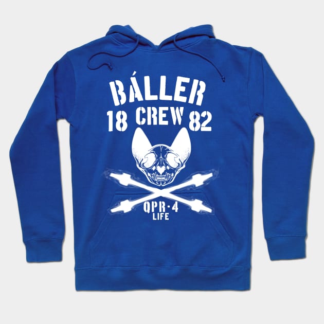 Queens Park Rangers Bullet Club Hoodie by Sachin Gupta